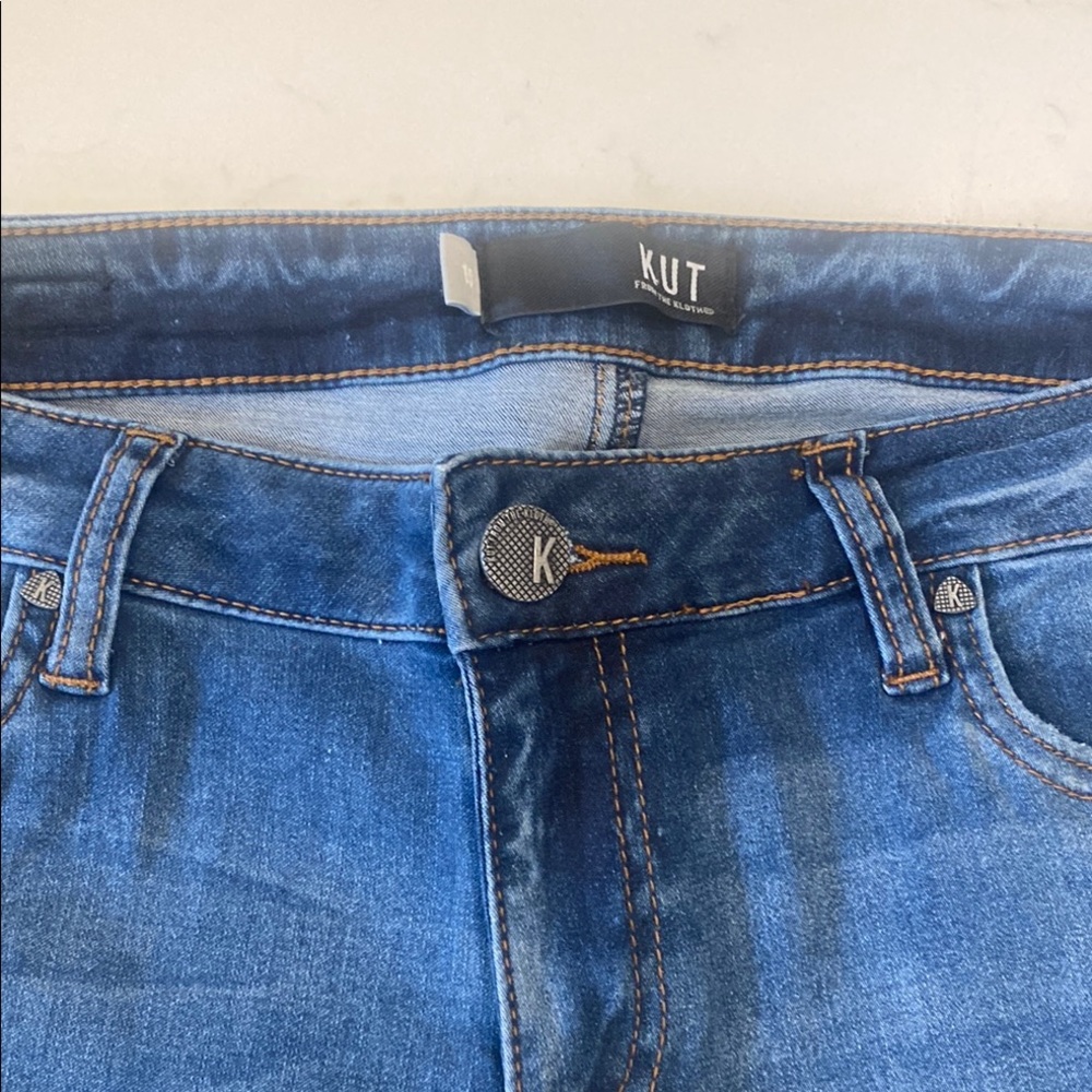Kut from the Kloth Blue Denim Jeans